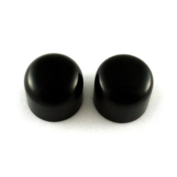 オールパーツ ギターパーツ ノブ PK-0198-0E0 Ebony Dome Knobs 2Pcs...