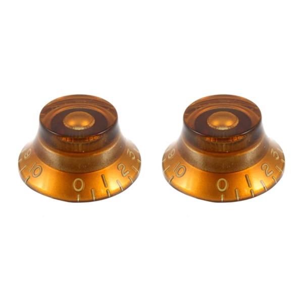 オールパーツ ギターパーツ ノブ PK-0140-022 Vintage Style Amber B...