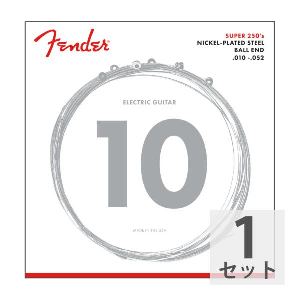 Fender フェンダー Super 250 Guitar Strings Nickel Plate...