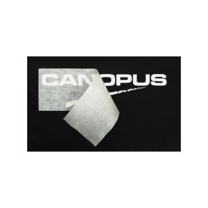 CANOPUS カノウプス Logo Sticker 大 白 デカール ロゴステッカー｜chuya-online