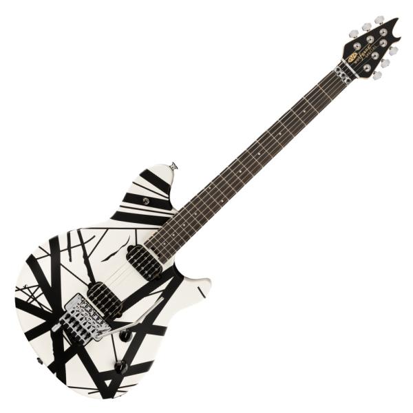 EVH Wolfgang Special Striped Series Black and Whit...