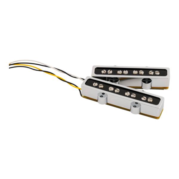 Fender フェンダー Cobalt Chrome Jazz Bass Pickup Set ジャ...