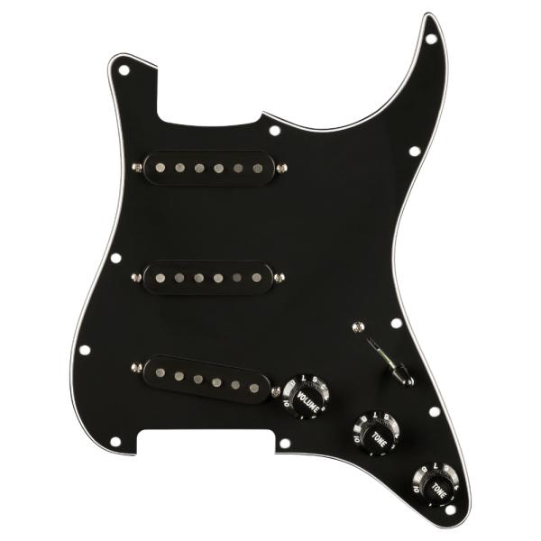 Fender フェンダー Pre-Wired Strat Pickguard Pure Vintag...