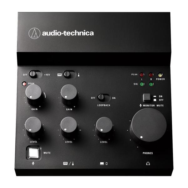 AUDIO-TECHNICA オーディオテクニカ AT-UMX3 ライブ配信向け USBオーディオミ...