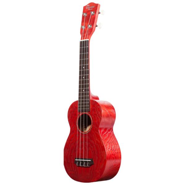 Ohana ukuleles オハナウクレレ SK-15W RD Red ソプラノウクレレ ギグバッ...