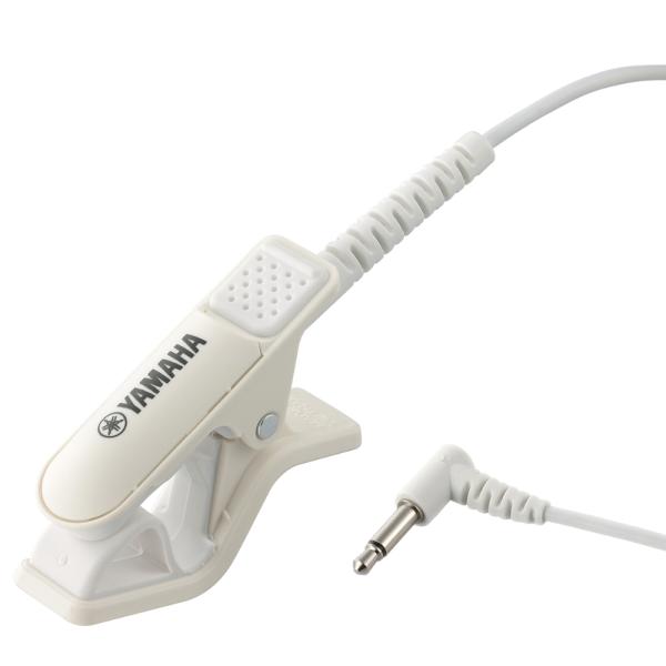 チューナーマイク ヤマハ TM-40IV ミニプラグ仕様 アイボリー 管楽器 弦楽器 ブラスバンド ...