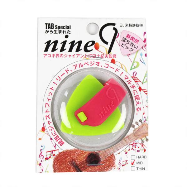 TAB nine9 ON118-KGXP MEDIUM 蛍光グリーンxピンク サムピック フィンガー...
