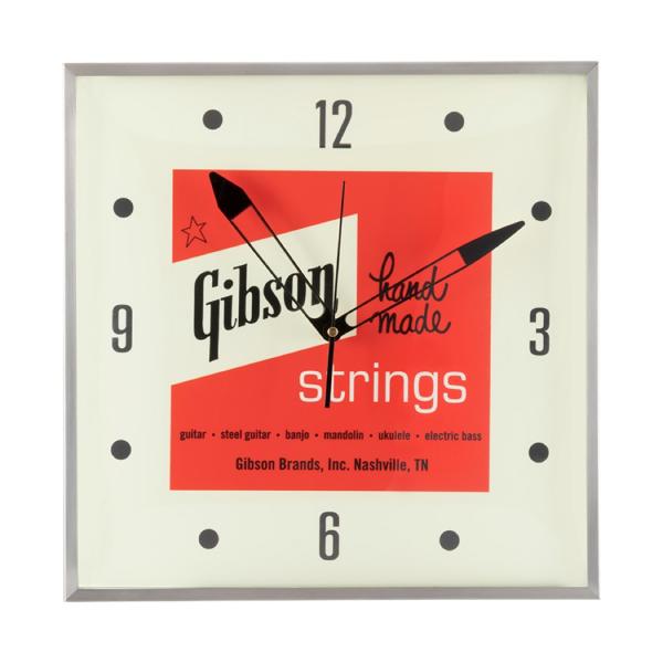 Gibson ギブソン Vintage Lighted Wall Clock Handmade St...