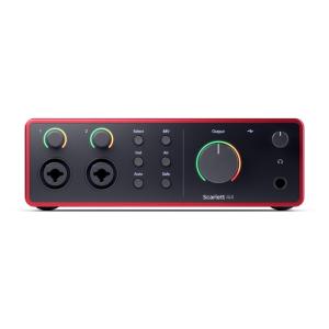 Focusrite Scarlett 4i4 4th Gen オーディオインターフェイス｜chuya-online