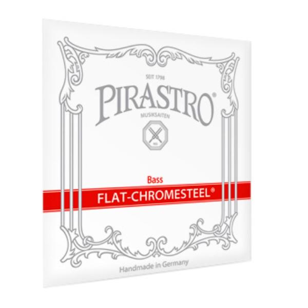 PIRASTRO ピラストロ コントラバス弦 Flat Chrome Steel フラットクロムスチ...