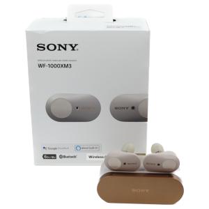 【中古】 イヤホン ソニー SONY WF-1000XM3 プラチナシルバー ノイズキャンセリング Bluetoothイヤホン｜chuya-online