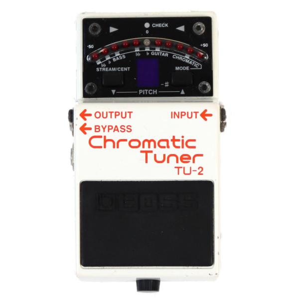 【中古】クロマチックチューナー エフェクター BOSS TU-2 Chromatic Tuner ペ...