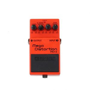 【中古】メガディストーション エフェクター BOSS MD-2 Mega Distortion ギターエフェクター ディストーション｜chuya-online