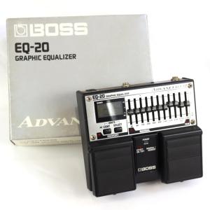 【中古】 イコライザー BOSS EQ-20 Graphic Equalizer ADVANCED EQ グラフィックイコライザー グライコ ギターエフェクター｜chuya-online