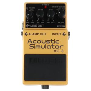 【中古】 アコースティクシミュレーター エフェクター BOSS AC-3 Acoustic Simulator ギターエフェクター｜chuya-online