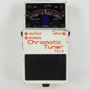 【中古】 クロマチックチューナー エフェクター BOSS TU-2 Chromatic Tuner ペダルチューナー｜chuya-online