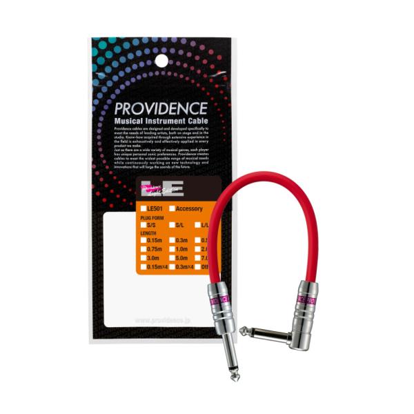 Providence プロビデンス LE501 0.15m SL RD EF パッチケーブル レッド...
