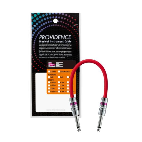 Providence プロビデンス LE501 0.3m SS RD EF パッチケーブル レッド ...