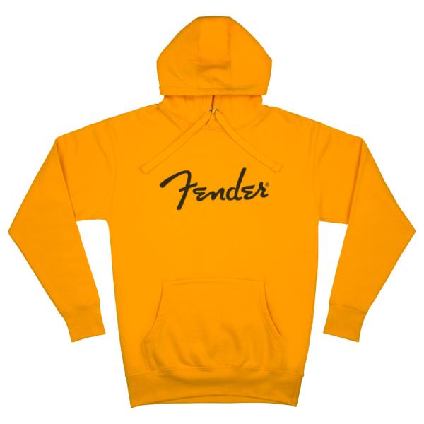 Fender フェンダー Spaghetti Logo Hoodie Butterscotch Bl...