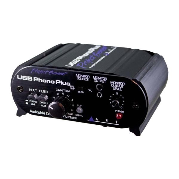 ART エーアールティー USB Phono Plus Project Series フォノイコライ...