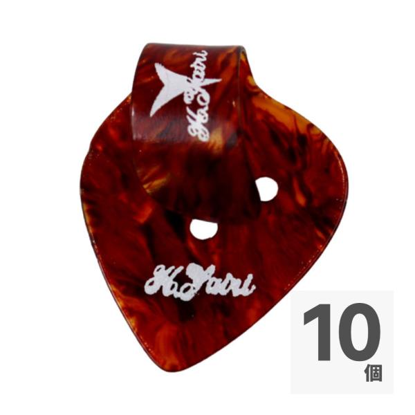 K.YAIRI POP型ピック サムピック M べっ甲柄 10枚セット