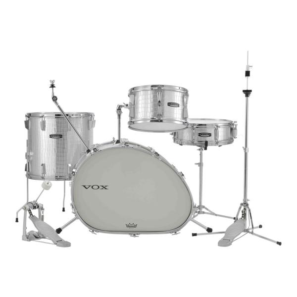 【訳あり】 ドラムセット VOX TELSTAR ビンテージVOXドラムの復刻版 スネアスタンド キ...