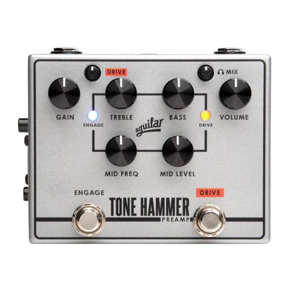AGUILAR TONE HAMMER V2 プリアンプ DI ダイレクトボックス トーンハンマー ...