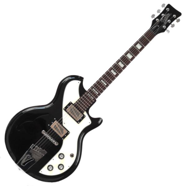 【中古】 Italia Guitars イタリアギターズ  Mondial Deluxe BLK エ...