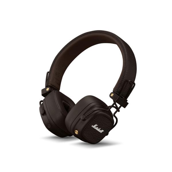 MARSHALL マーシャル Major V Brown Bluetooth 5.3 ワイヤレスヘッ...