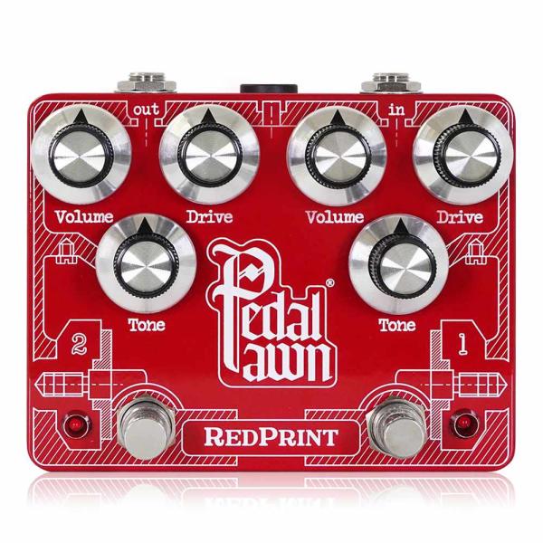 Pedal Pawn ペダルポーン REDPRINT オーバードライブ ギターエフェクター