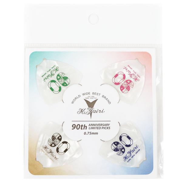 K.YAIRI 90周年オリジナルピック 4枚セット 90th Anniversary PICKS