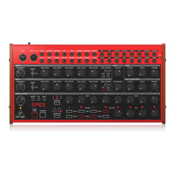 シンセサイザー BEHRINGER SPICE アナログセミモジュラーポリリズムシンセサイザー ベリ...