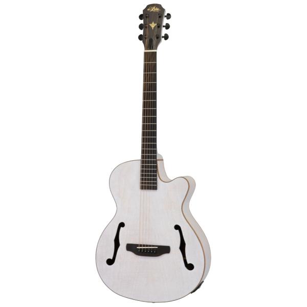 ARIA アリア FET-F2 STWH Elecord Stained White w/Bag エ...