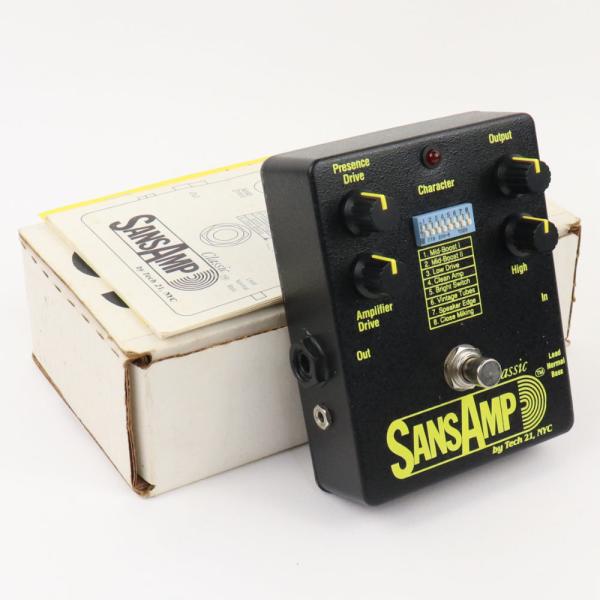 中古 サンズアンプ TECH21 SansAmp Classic プリアンプ ギターエフェクター ベ...