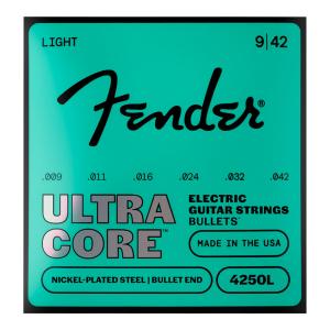 Fender フェンダー 4250L UltraCore 4250 Bullet Electric Guitar Strings 09-42 エレキギター弦
