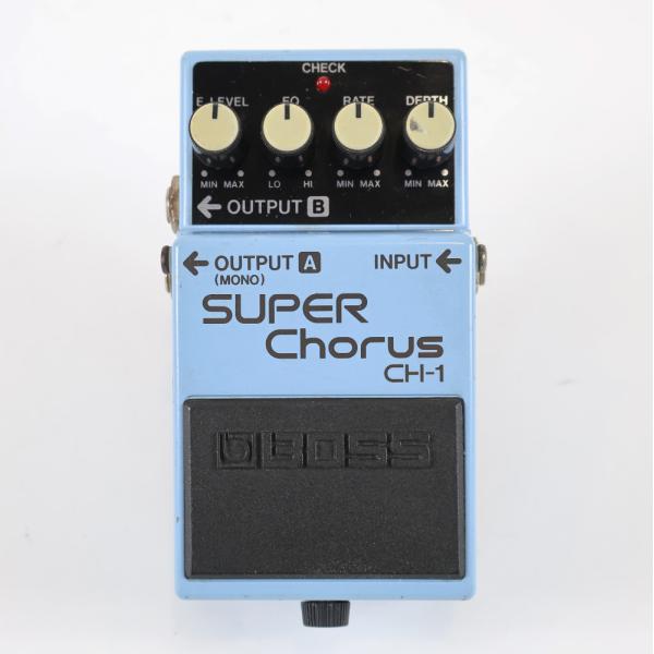 中古 スーパーコーラス エフェクター BOSS CH-1 Super Chorus ギターエフェクタ...