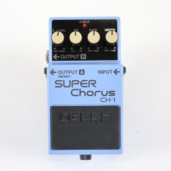 中古 スーパーコーラス エフェクター BOSS CH-1 Super Chorus ギターエフェクタ...
