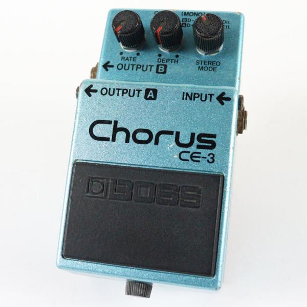 中古 コーラス エフェクター BOSS CE-3 Chorus Made in JAPAN ギターエ...