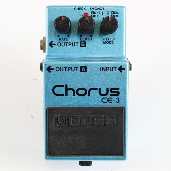中古 コーラス エフェクター BOSS CE-3 Chorus Made in JAPAN ギターエ...