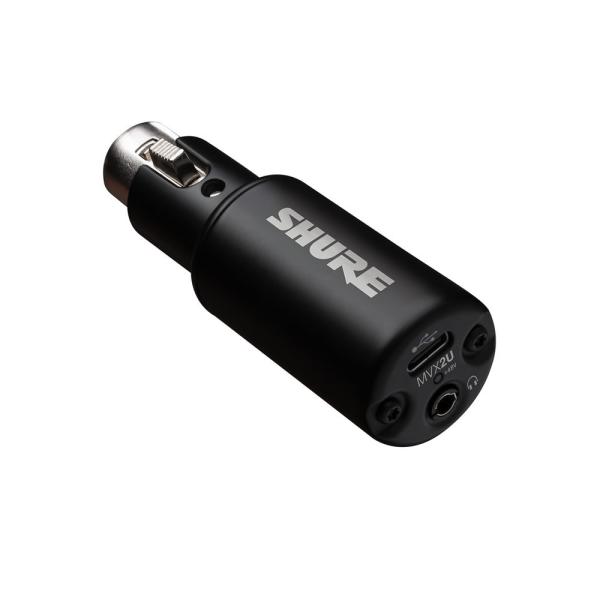 SHURE シュア MVX2U Gen2 デジタルオーディオインターフェース XLR端子マイク用イン...