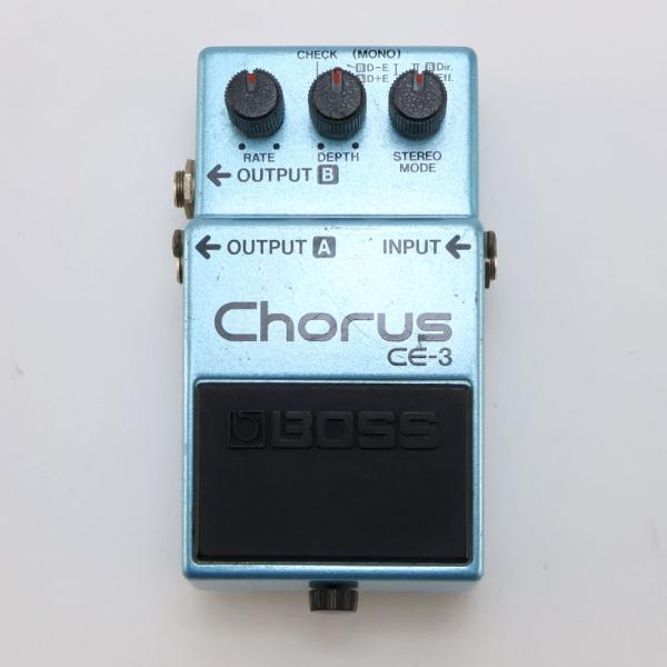 中古 コーラス エフェクター BOSS CE-3 Chorus Made in JAPAN ギターエ...