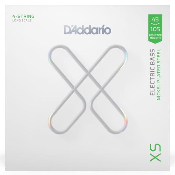 ベース弦 D'Addario XS Bass XSB45105 Reg Light Med Bott...
