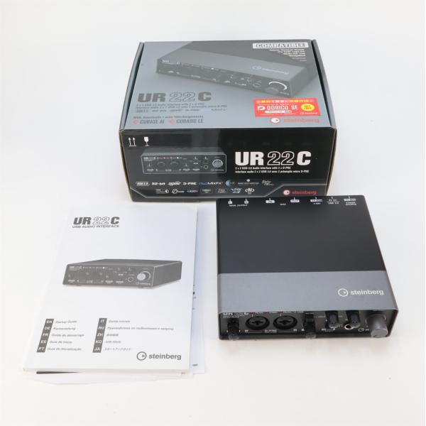 中古 オーディオインターフェイス Steinberg UR22C スタインバーグ USBオーディオイ...