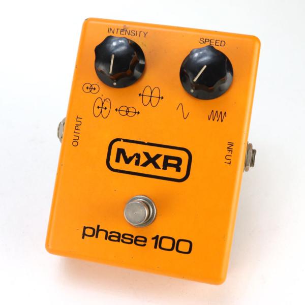 中古 フェイザー ヴィンテージ エフェクター MXR phase100 Block Logo 198...