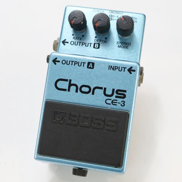 中古 コーラス エフェクター BOSS CE-3 Chorus Made in JAPAN ギターエ...