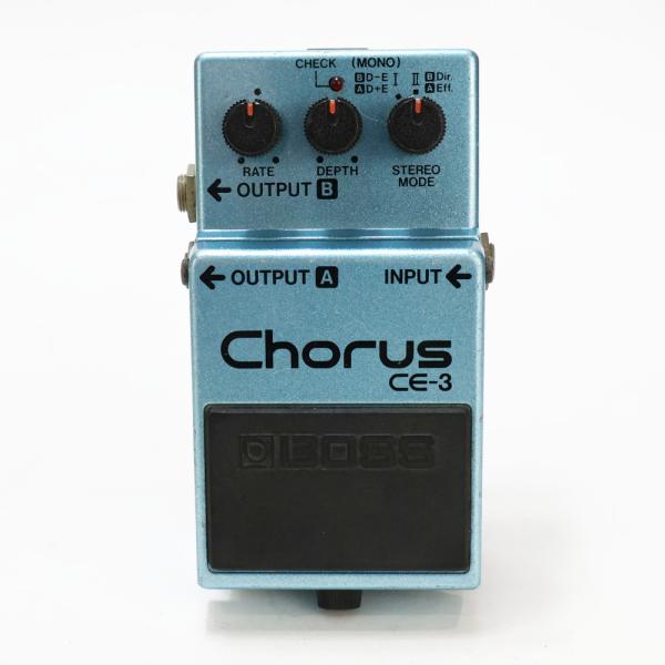 中古 コーラス エフェクター BOSS CE-3 Chorus Made in JAPAN ギターエ...