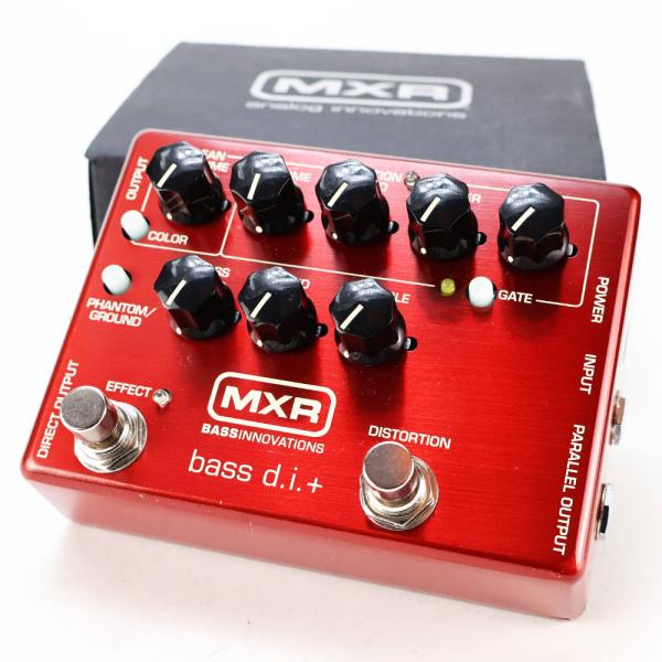 中古 ベース用ダイレクトボックス MXR M80IK Bass D.I.＋ 限定カラー ベースディス...