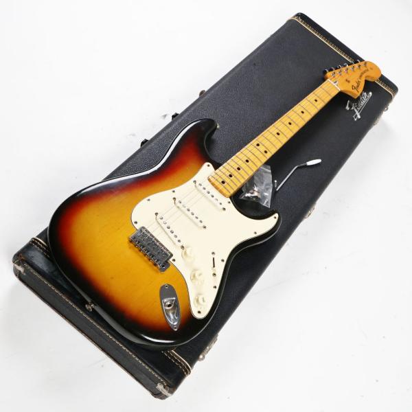 中古 エレキギター Fender Stratocaster 3-Tone Sunburst 70's...