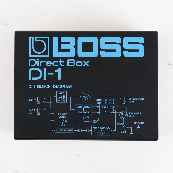 中古 ダイレクトボックス DIボックス BOSS DI-1 Direct Box D.Iボックス M...