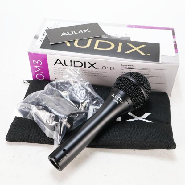 中古 AUDIX OM3 ボーカル用ダイナミックマイク オーディックス